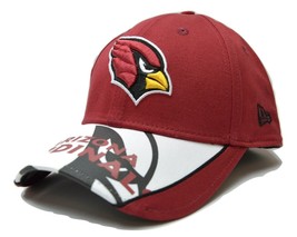 Arizona Cardinals New Era Logo Scramble 9FORTY Adjustable NFL Team Cap Hat - £18.29 GBP