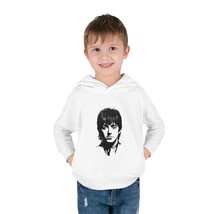 Toddler Pullover Fleece Hoodie Black with Paul Mccartney Beatles Portrait - £26.72 GBP