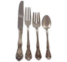 Chateau Rose by Alvin Sterling Silver Flatware Set Service 24 Pieces - £945.67 GBP