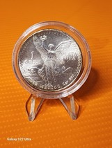 (1) 1982 Mo Mexico Una 1 Onza 1oz .999 Fine Silver Libertad Estados Unidos Coin - £34.41 GBP