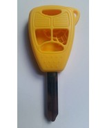 Yellow Keyless Entry Remote Key Fob Case Shell For M3N5WY72XX Chrysler J... - $6.91