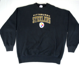 VTG Pro Player Pittsburgh Steelers Embroidered Logo Crewneck Sweatshirt ... - £22.22 GBP