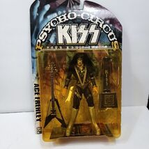 Kiss Psycho Circus Ace Frehley Action Figure Tour Edition Plastic Yellow... - €25,49 EUR