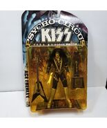Kiss Psycho Circus Ace Frehley Action Figure Tour Edition Plastic Yellow... - $29.69