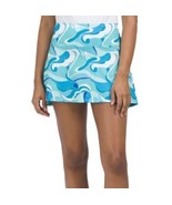 NWT X by GOTTEX Athena Seafoam Golf Tennis Pickleball Knit Godet Skort  ... - $761.39 MXN