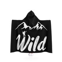 WILD Fleece Hooded Blanket: Adventure Calls with Our Lightweight and Durable Cus - £58.35 GBP