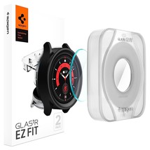 Spigen Tempered Glass Screen Protector [GlasTR EZ FIT] Designed for Galaxy Watch - £25.15 GBP