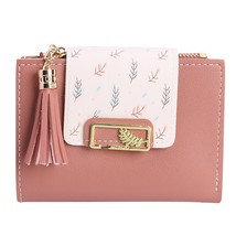 Fashion Tels Women Short Wallet PU Leather Clutch Bag Cute Korean Card Holder Fe - £46.23 GBP
