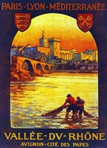 6218.Paris Lyon Mediterrane��_��_��_ Valley du Rhone Poster.Wall Art Decorative. - £12.65 GBP+