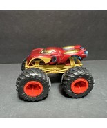 Hot Wheels Monster Trucks Marvel Iron Man Monster Truck Diecast 1:64 Iro... - $4.80