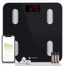 Etekcity Digital Weight Smart Bluetooth Body Fat Bathroom Scale - £27.61 GBP