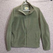 Cabelas SweatShirt Mens Medium Jacket Outdoors hunting Fishing Hiking - £13.49 GBP