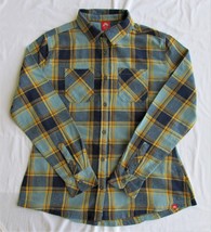 Eastern Mountain Sports Women&#39;s Flannel Shirt Size Medium - £18.87 GBP