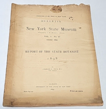 Bulletin Of The New York State Museum Volume 5 Number 25, 1899 - $29.99