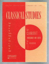 Classical Studies for Clarinet Based Upon the Solos, Sonatas, Partitas and Suite - £10.38 GBP