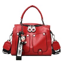 Designer Top-Handle Bag Large Capacity Pu Leather Handbags Fashion Shoulder Cros - £40.06 GBP