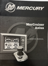 Mercury MerCruiser Axius Service Shop Manual October 2016 90-8M0098996 - $15.99