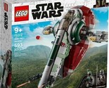 LEGO Star Wars: Boba Fett’s Starship (75312) 593 pieces NEW Sealed (Dama... - £50.51 GBP
