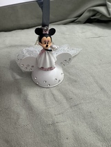 Disney Parks Minnie Mouse Bride Wedding Ears Hat Ornament NEW image 2