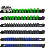 Sunhz Mckp Socket Organizer For Tool Box Drawer, 6-Piece Socket Holder Set - $35.97