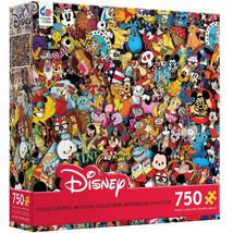 Disney Variety Character Pins 750-Piece Puzzle Multi-Color - £22.04 GBP