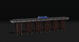 Bridge H0 scale trains viaduct of the Polvorilla Argentina File For 3D Printer - £1.83 GBP