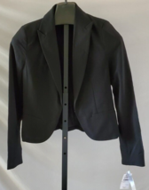 NWT Amanda + Chelsea Black Suit Jacket  Size 6 polyester Stretch - £19.75 GBP