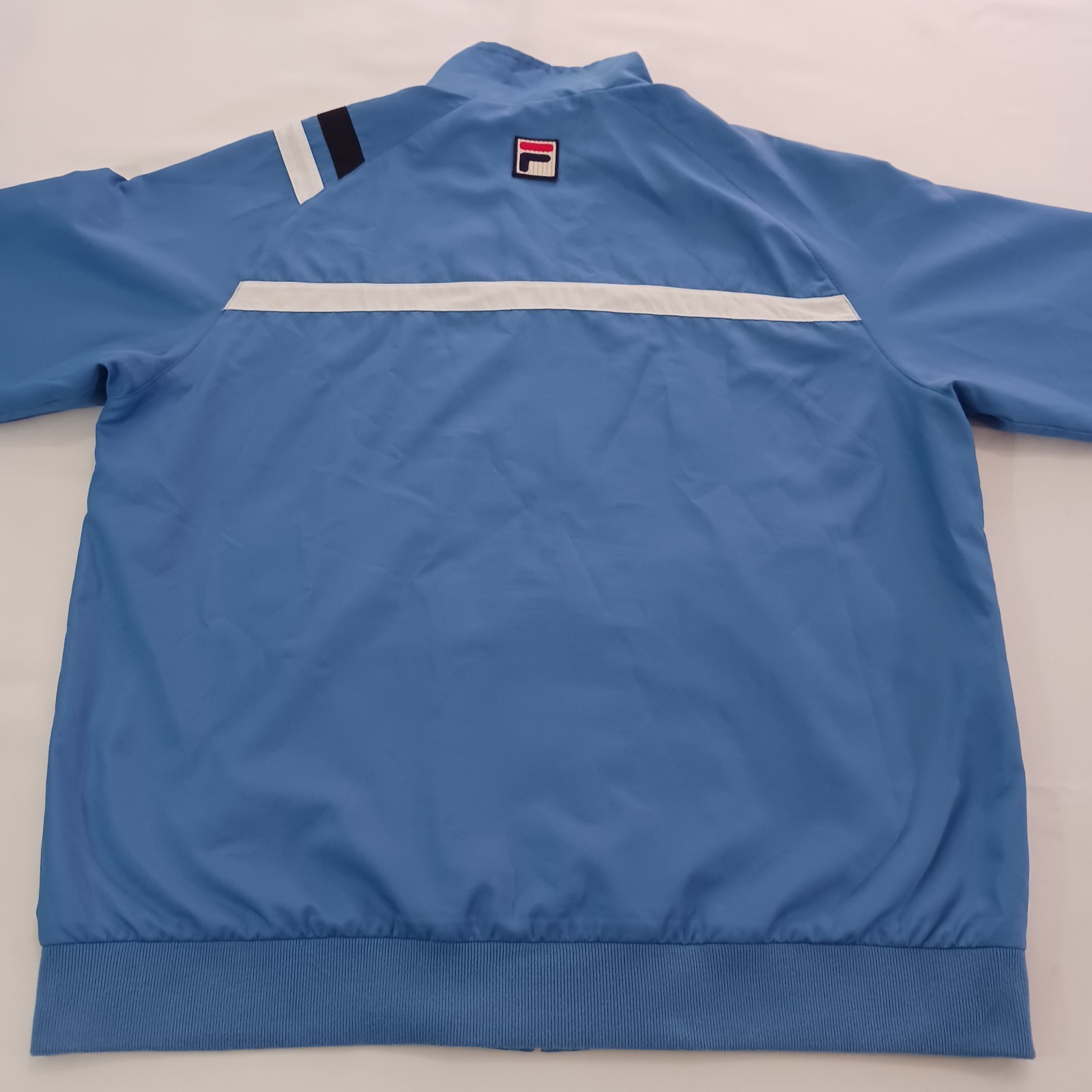 Fila Sony Ericsson Full Zip Tennis Warmup Jacket Blue Men's XL VTG Master Miami Item image 14