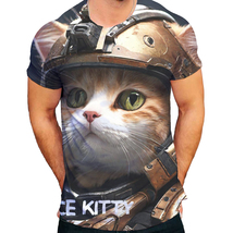Discover Purrfectly Stylish Space Cat Lover T-Shirts the Ultimate Feline Fashion - £8.01 GBP