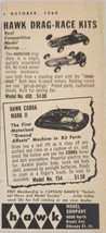 1960 Print Ad Hawk Drag Race Model Kits &amp; Cobra Mark II Chicago,Illinois - £8.61 GBP