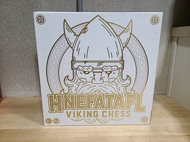 Hnefatafl Viking Chess Set Strategy Board Game Ages 8+ New Sealed (Box Wear) - £28.15 GBP