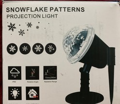 Dancing Snowflake Projector Light - $13.74