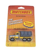 Matchbox 1987 MB30 Peterbilt Quarry Truck Yellow Grey Die Cast Construct... - £17.21 GBP