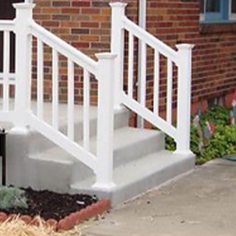 4 Packs 4 Inch Vinyl Post Skirt/England Style Fence Post Cups White/Two-Piece Ba Item image 7