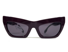 Burberry Sunglasses B4405 3400/1A Dark Purple Violet Purple Lenses 51-21-140 - $98.99