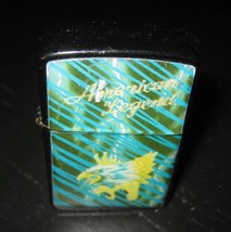 Vintage Pii American Legend Patriotic Eagle Biker Flip Top Style Lighter - £10.50 GBP