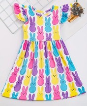NEW Boutique Easter Bunny Rabbit Peeps Girls Sleeveless Dress - £4.77 GBP+