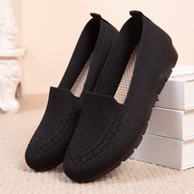 Mesh Breathable Sneakers Women Shoe Black 40 - £14.98 GBP