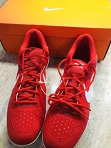 Nike Apha Huarache Varsity LW Mens Baseball Clearts. Red/White. Size 14 - $128.58