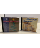 2 CDs 20 Christmas Stars and Christmas Treasures - £10.02 GBP