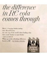 1962 RC Cola Royal Crown Advertisement Soda Pop Beverage Six Pack Bottle... - €25,92 EUR