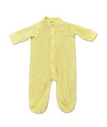 Dreamland Baby Vintage Yellow Footed Pajamas Small Soft and Cozy Infant ... - $15.36