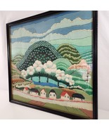 Happy Valley Crewel Longstitch 1970s Complete Dead Gaze Album Art Framed... - £129.20 GBP