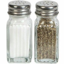 Glass Salt &amp; Pepper Shaker Set by Greenbrier - £5.47 GBP