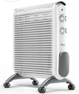 Space Heater Reekie HV1901-15 1500W 120V White Grey Electric Convection ... - $69.29