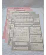 (4) Avalon Hill Squad Leader Quick Reference Data Cards 2nd Edition - €16,81 EUR