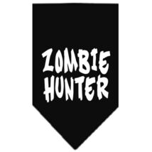Mirage Black "Zombie Hunter" Bandana for Dogs Cats Halloween Walking Dea... - $8.99