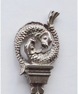 Collector Souvenir Spoon Pisces 3D Figural Astrology Zodiac Feb 19 to Ma... - £7.82 GBP