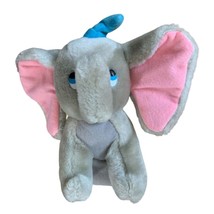 Canasa Dumbo Plush Stuffed Animal Toy Vintage 7.5 in Tall Disney - £6.14 GBP