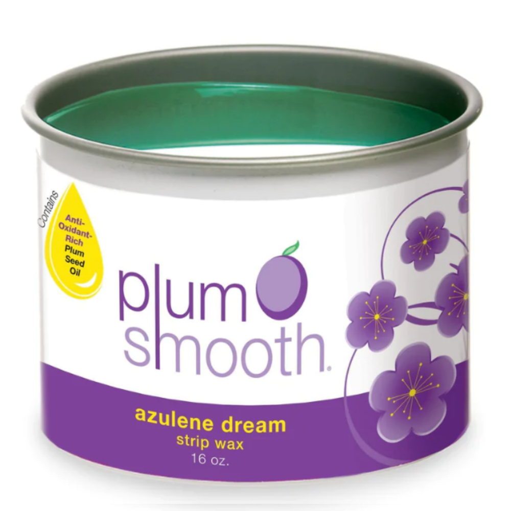 Primary image for Plum Smooth Soft Wax, Azulene Dream, 16 Oz.